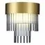 ST LUCE SL1352.201.01 Бра ST-Luce Золотистый/Белый, Прозрачный E14 1*40W, изображение 6