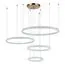 ST LUCE SL6110.203.04 Люстра подвесная ST-Luce Золотистый/Прозрачный LED 4*42W 3000 - 6500K, изображение 6