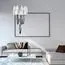 ST LUCE SL1242.103.16 Светильник подвесной ST-Luce Хром/Дымчатый, Молочный G9 16*5W 4000K, изображение 4