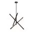 ST LUCE SL6226.403.06 Светильник подвесной ST-Luce Черный, Коричневый E14 6*40W, изображение 3
