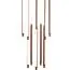 ST LUCE SL6225.303.10 Светильник подвесной ST-Luce Латунь/Терракотовый, Белый LED 10*6,5W 3000K, изображение 5