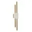 ST LUCE SL6116.351.02 Бра ST-Luce Латунь/Латунь, Белый LED 2*3W 3000K