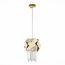 ST LUCE SL1232.203.01 Подвес ST-Luce Золотистый/Прозрачный, Золотистый E14 1*60W