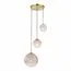 ST LUCE SL1190.203.03 Светильник подвесной ST-Luce Золотистый/Прозрачно-белый E27 3*60W