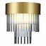 ST LUCE SL1352.201.01 Бра ST-Luce Золотистый/Белый, Прозрачный E14 1*40W, изображение 6