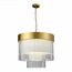 ST LUCE SL1352.203.09 Люстра подвесная ST-Luce Золотистый/Белый, Прозрачный E14 9*40W, изображение 5