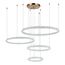 ST LUCE SL6110.203.04 Люстра подвесная ST-Luce Золотистый/Прозрачный LED 4*42W 3000 - 6500K, изображение 6