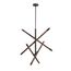 ST LUCE SL6226.403.08 Светильник подвесной ST-Luce Черный, Коричневый E14 8*40W