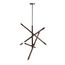 ST LUCE SL6226.403.08 Светильник подвесной ST-Luce Черный, Коричневый E14 8*40W, изображение 2