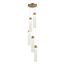 ST LUCE SL6236.303.05 Светильник подвесной ST-Luce Латунь/Прозрачный LED 5*12W 4000K