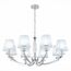 ST LUCE SL1756.103.08 Светильник подвесной ST-Luce Хром/Светло-серый E14 8*40W