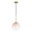 ST LUCE SL1190.203.01 Подвес ST-Luce Золотистый/Прозрачно-белый E27 1*60W