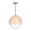 ST LUCE SL1190.212.01 Светильник потолочный ST-Luce Золотистый/Прозрачно-белый E27 1*60W