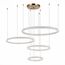 ST LUCE SL6110.203.04 Люстра подвесная ST-Luce Золотистый/Прозрачный LED 4*42W 3000 - 6500K