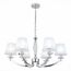 ST LUCE SL1756.103.06 Светильник подвесной ST-Luce Хром/Светло-серый E14 6*40W