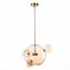 ST LUCE SL1133.303.01 Светильник подвесной ST-Luce Латунь/Коньячный LED 1*10W 3000K