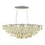 ST LUCE SL1517.103.08 Светильник подвесной ST-Luce Серебристый/Белый, Золотистый E14 8*40W