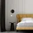ST LUCE SL6507.431.02 Светильник настенный ST-Luce Шампань, Черный/Белый LED 1+1*9+4W 4000K, изображение 2