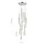 ST LUCE SL6205.103.09 Светильник подвесной ST-Luce Хром/Прозрачный LED 1*99W 4000K, изображение 6