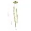 ST LUCE SL6205.303.05 Светильник подвесной ST-Luce Латунь/Прозрачный LED 1*55W 4000K, изображение 6