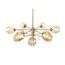 ST LUCE SL1500.203.12 Светильник подвесной ST-Luce Золотистый/Янтарный E14 12*40W, изображение 7