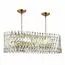 ST LUCE SL1170.303.12 Светильник подвесной ST-Luce Латунь/Прозрачный E14 12*40W