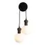 ST LUCE SL6226.411.02 Светильник настенный ST-Luce Черный/Белый G9 2*5W 4000K, изображение 2