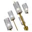 ST LUCE SL1240.303.06 Люстра подвесная ST-Luce Латунь/Дымчатый E27 6*60W, изображение 2