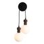 ST LUCE SL6226.411.02 Светильник настенный ST-Luce Черный/Белый G9 2*5W 4000K, изображение 2