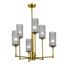 ST LUCE SL1240.303.06 Люстра подвесная ST-Luce Латунь/Дымчатый E27 6*60W