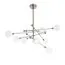 ST LUCE SL377.342.08 Люстра потолочная ST-Luce Никель/Прозрачный LED 8*4,5W 4000K, изображение 2