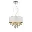 ST LUCE SL1350.503.04 Светильник подвесной ST-Luce Хром/Белый, Золотистый, Прозрачный E14 4*40W