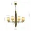 ST LUCE SL1638.303.08 Светильник подвесной ST-Luce Латунь/Серый E14 8*42W, изображение 4