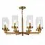 ST LUCE SL1171.303.08 Люстра подвесная ST-Luce Латунь/Прозрачный E14 8*40W