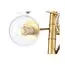 ST LUCE SL1150.203.08 Светильник подвесной ST-Luce Матовое золото/Прозрачный E27 8*40W (из 3-х коробок), изображение 7