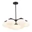 ST LUCE SL1503.403.07 Люстра подвесная ST-Luce Черный/Белый E27 7*40W