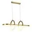 ST LUCE SL1579.313.01 Светильник подвесной ST-Luce Золотистый/Белый LED 1*48W 3000K