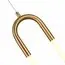 ST LUCE SL1579.303.01 Подвес ST-Luce Латунь/Латунь, Белый LED 1*14W 3000K, изображение 2