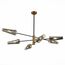 ST LUCE SL1209.302.06 Светильник потолочный ST-Luce Бронза,Черный/Дымчатый E14 6*40W