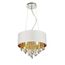 ST LUCE SL1350.503.04 Светильник подвесной ST-Luce Хром/Белый, Золотистый, Прозрачный E14 4*40W, изображение 2