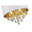 ST LUCE SL1350.503.04 Светильник подвесной ST-Luce Хром/Белый, Золотистый, Прозрачный E14 4*40W, изображение 7