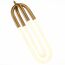 ST LUCE SL1579.303.02 Подвес ST-Luce Латунь/Латунь, Белый LED 2*14W 3000K, изображение 2