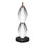 ST LUCE SL6130.404.12 Прикроватная лампа ST-Luce Черный/Белый, Дымчатый LED 1*16W 3000K