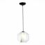 ST LUCE SL1169.113.01 Подвес ST-Luce Черный/Прозрачный, Белый E27 1*40W