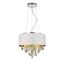 ST LUCE SL1350.503.04 Светильник подвесной ST-Luce Хром/Белый, Золотистый, Прозрачный E14 4*40W