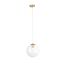 ST LUCE SL1150.203.01 Подвес ST-Luce Матовое золото/Прозрачный E27 1*40W