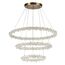 ST LUCE SL6105.203.03 Люстра подвесная ST-Luce Золотистый/Прозрачный LED 1*160W 3000 - 6500K