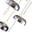 ST LUCE SL6112.203.42 Светильник подвесной ST-Luce Золотистый/Молочно-Белый,Прозрачно-Дымчатый LED 1*42W, изображение 2