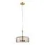 ST LUCE SL1053.243.01 Светильник подвесной ST-Luce Золотистый/Дымчатый LED 1*9W 3000K