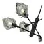 ST LUCE SL1175.402.06 Люстра потолочная ST-Luce Черный/Серо-зеленый E14 6*40W, изображение 2